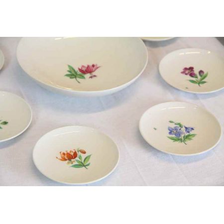 7er Set Teller "Blumen"