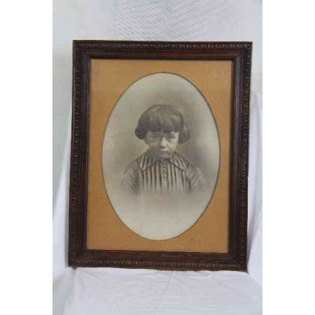 Nostalgisches Bild "Kleines Mädchen"