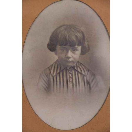 Nostalgisches Bild "Kleines Mädchen"