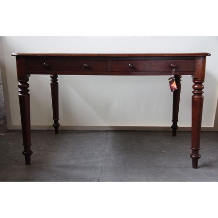 Schreibtisch Desktop Mahagoni Viktorianisch 1860