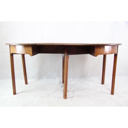 Esstisch Mahagoni Paar Demi Lune Table Victorian 1860