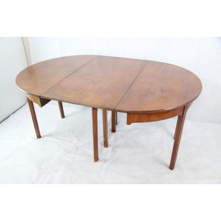Esstisch Mahagoni Paar Demi Lune Table Victorian 1860