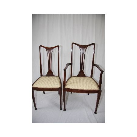 Stuhl Küchenstuhl Antiker Esszimmerstuhl aus Holz