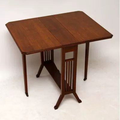 Antike Edwardian Mahagoni Sutherland Tisch