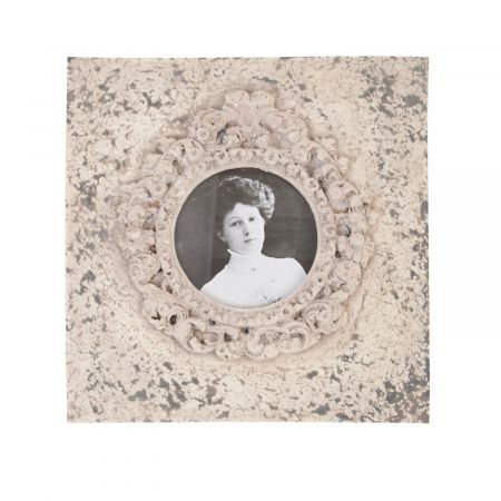 Clayre & Eef Fotorahmen Shabby Chic ca. 10 x 10 cm