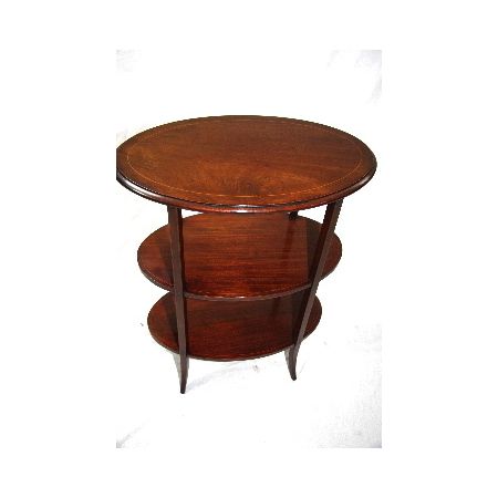 Tisch / Oval ocations Table Edwardianisch