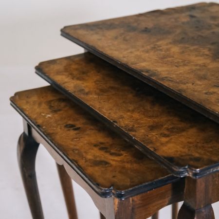 Nest of Tables aus Nussbaumholz