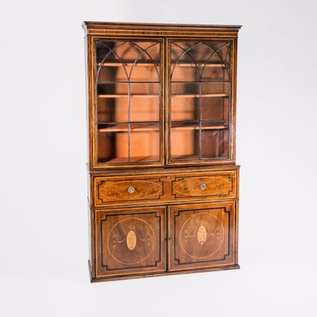 Victorian Secretary and Bookcase