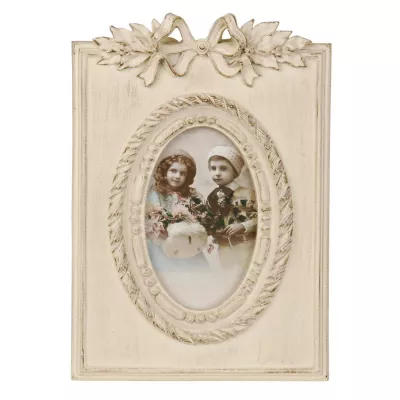 Clayre & Eef Bilderrahmen oval 10*15cm