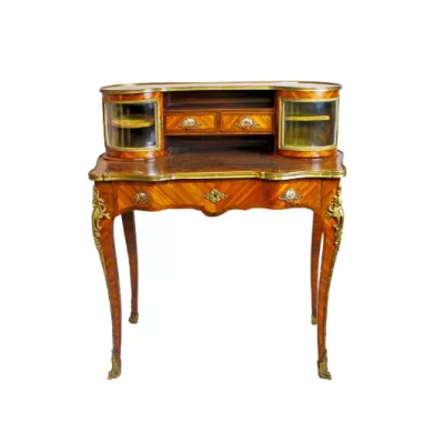 Original Antiker Französischer Palisander Damen Schreibtisch ca. 1880