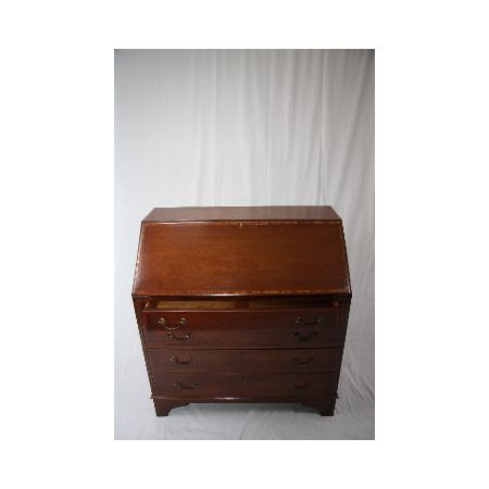 Mahagonisekretär mit 4 großen Schubladen