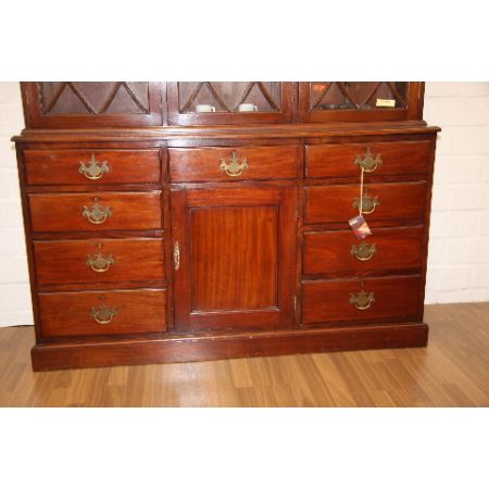 3-türiger Bücherschrank - Edwardian