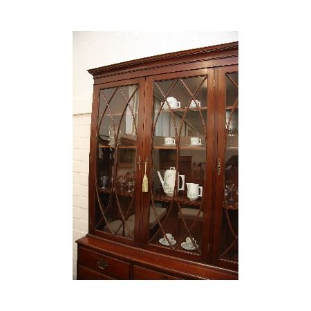 3-türiger Bücherschrank - Edwardian