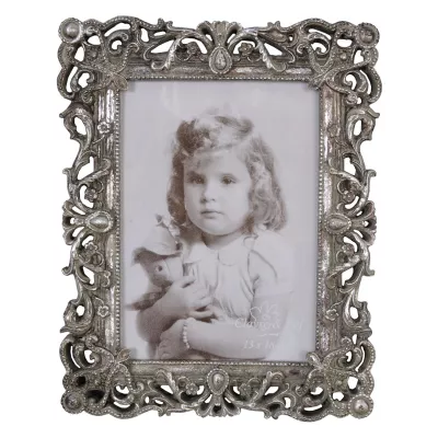 Clayre & Eef Bilderrahmen silber 13*18cm
