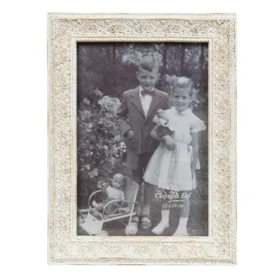 Clayre & Eef Bilderrahmen Fotorahmen natürlich ca. 13 x 18 cm