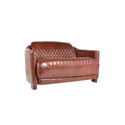 „Canape Prestige“ – Eleganter Zweisitzer Sofa im automobil inspirierten Design