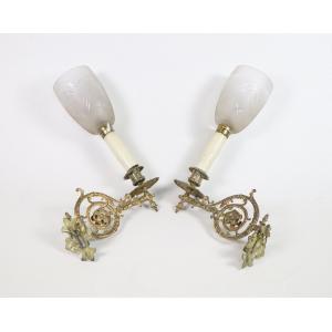 2x Wandlampen, Dekoration