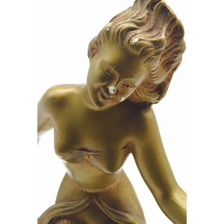 Französische Art déco Stil Skulptur "Tänzerin"
