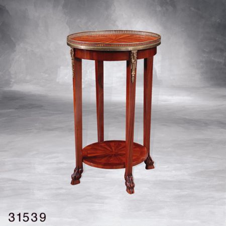 "French Side Table - Inlaid" - kleiner Tisch