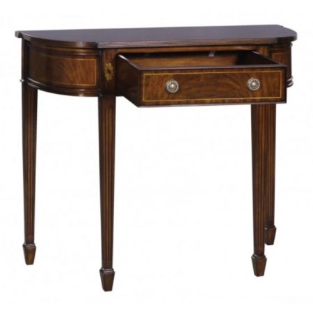 "Mahagony Wall Console" Beistelltisch