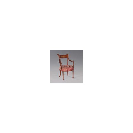 33161 Inlaid Arm Chair