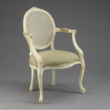 Cameo Arm Chair Rattan Back