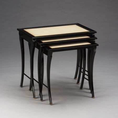 "Ebony Nesting Tables Sabre" - Tisch Set