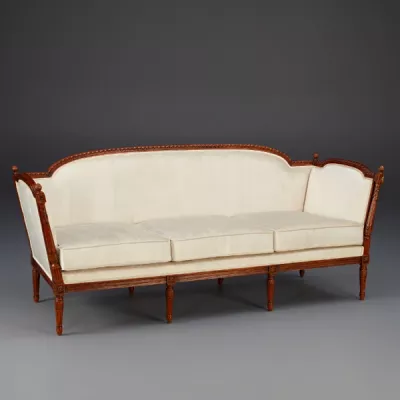 French Sofa 3 Seater Bordin