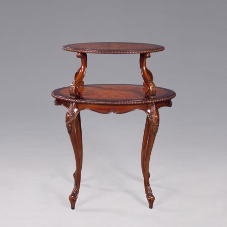 French Tier Table Carved