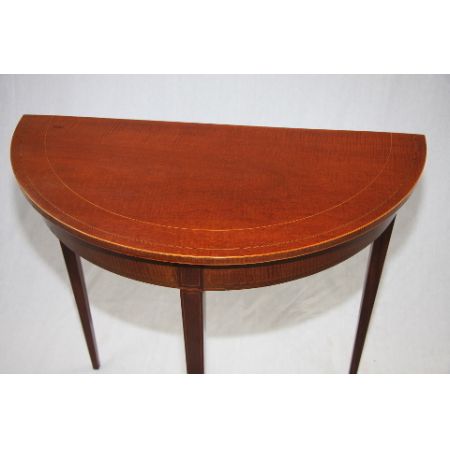 Tisch / Demi Lune Table Edwardianisch