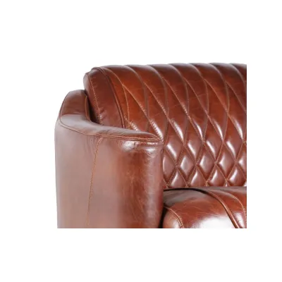 Echtleder Sofa aus Frankreich