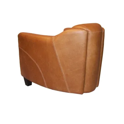 Französischer Clubsessel aus Mahagoni