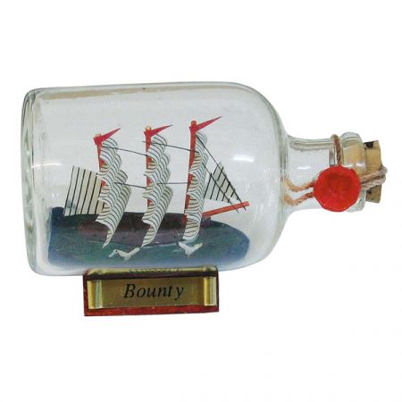 Flaschenschiff - Bounty, L: 9cm