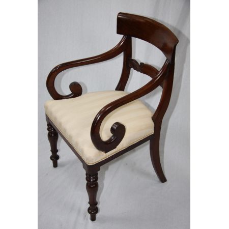 Victorian Armchair - Scroll back