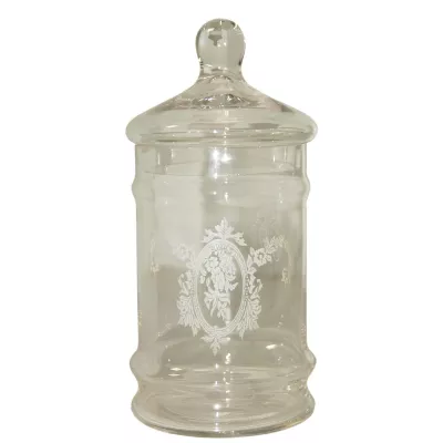 Clayre & Eef Vorratsglas mit Deckel Glas ca. Ø 10 x 24 cm