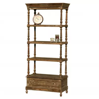 Clayre & Eef Holzregal Regal Braun 86*43*202 cm