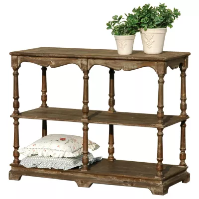 Clayre & Eef Holz-Regal Braun 120*50*92 cm