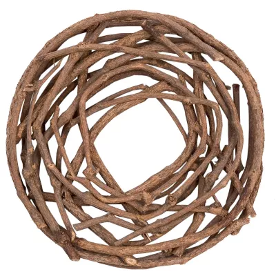 Clayre & Eef Deko Holzranz Ø48cm