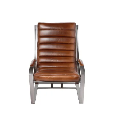 Sessel "MADRID" aus Vintage-Leder