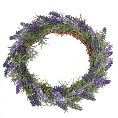 Clayre & Eef Schöner Lavendel Kranz