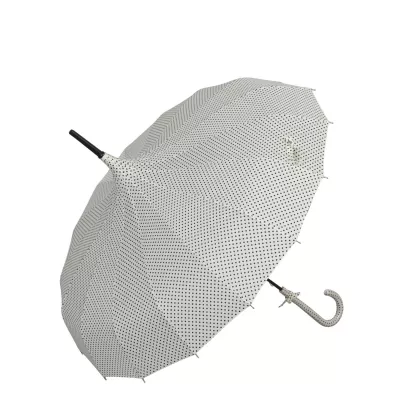 Clayre & Eef Regenschirm Schirm Beige ca. Ø 83 x 87 cm