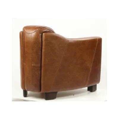 Ledersessel-Inspiriert von klassischen Auto-Interieurs