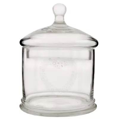 Clayre & Eef Vorratsglas mit Deckel ca. Ø 14 x 22 cm