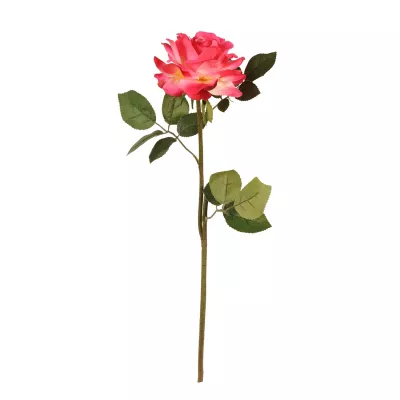 Clayre & Eef Deko Rose rosa 90cm