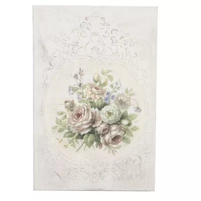 Clayre & Eef Wunderschönes Bild mit Blumen