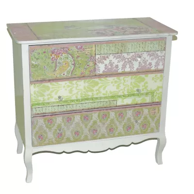 Clayre & Eef Kommode Merhfarbig 84*42*79 cm