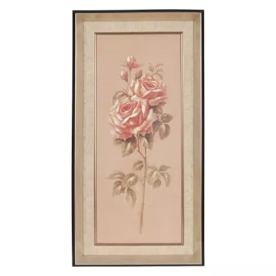 Clayre & Eef Bild Rose ca. 35 x 70 x 3 cm
