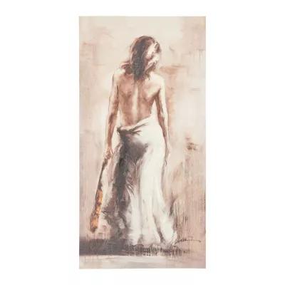 Clayre & Eef Bild Dame ca. 60 x 120 x 3 cm