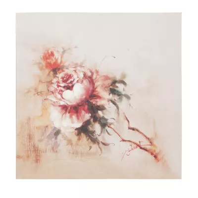 Clayre & Eef Bild Blüme ca. 80 x 80 x 3 cm