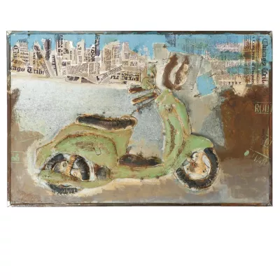 Clayre & Eef Wandbild 120x80 cm
